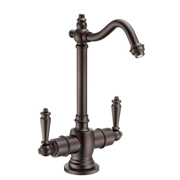 Whitehaus Point Of Use Instant Hot/Cold Water Drinking Faucet W/ Traditional Swi WHFH-HC1006-ORB - main